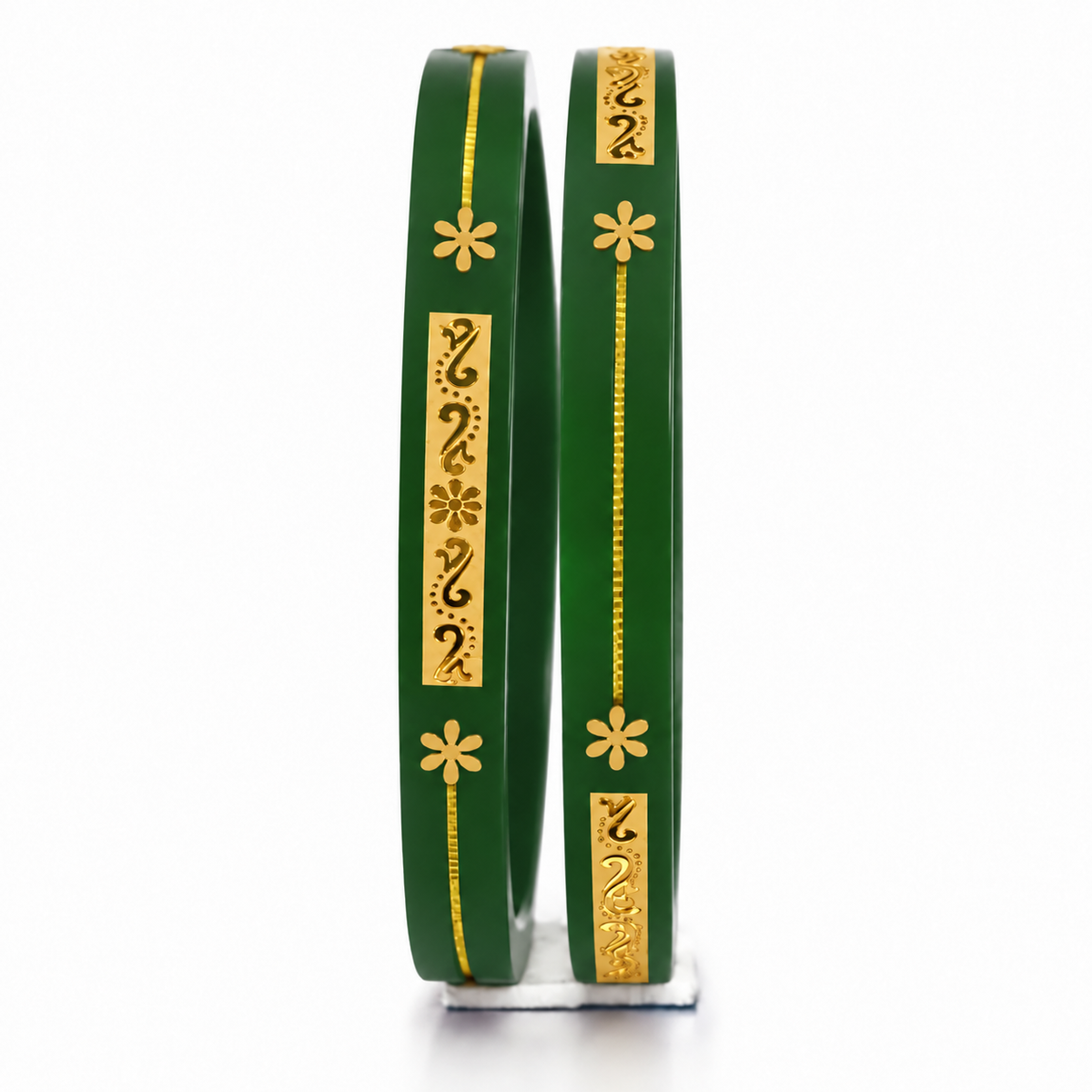 22kt (916) Pure Gold Taar Handmade Pola Bangles for Women with Purity Certificate